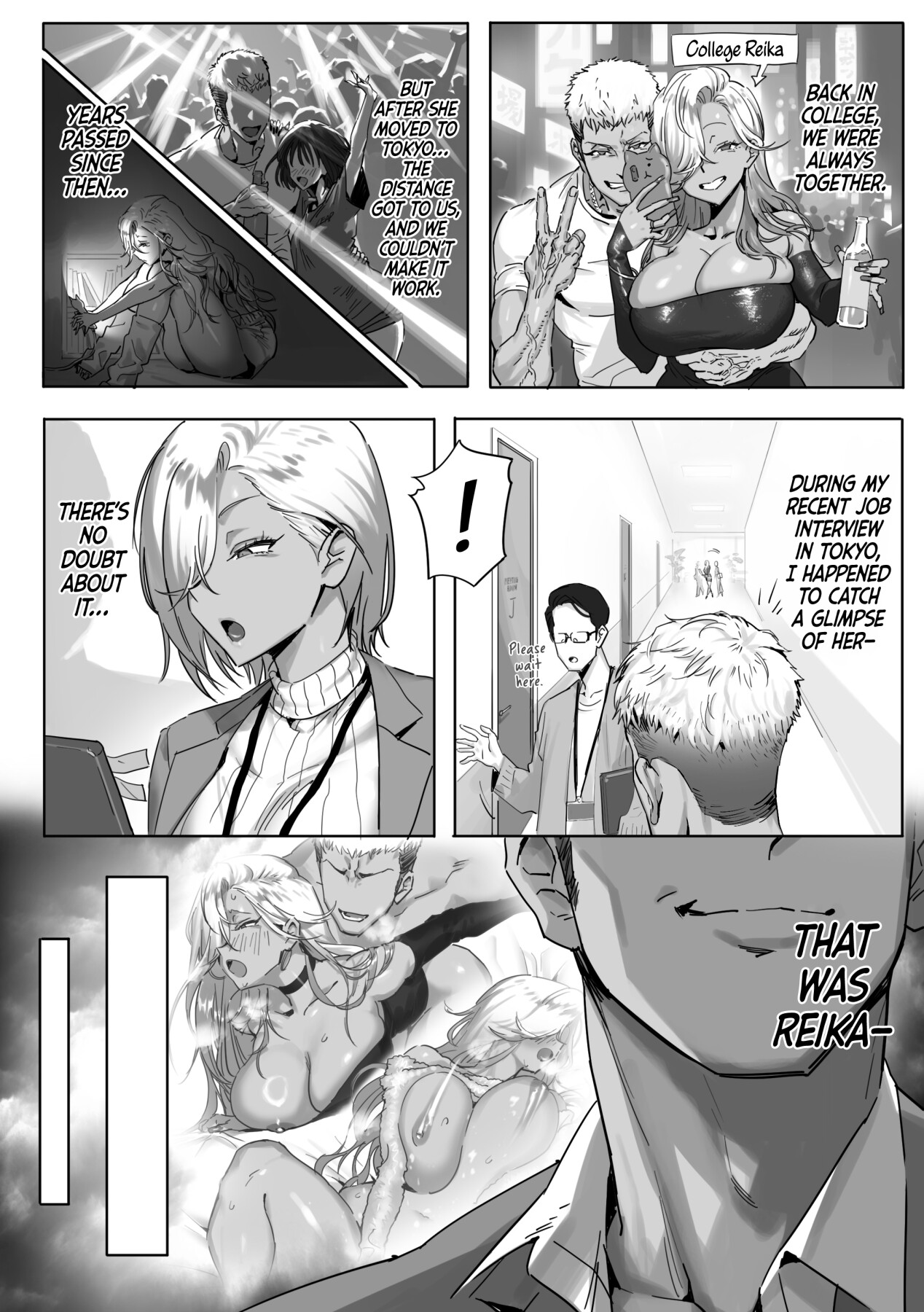 hentai manga Having an Affair with My Blonde Bombshell Boss –